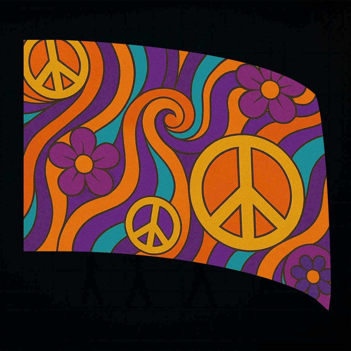 Hippy_A_Standard Flag
